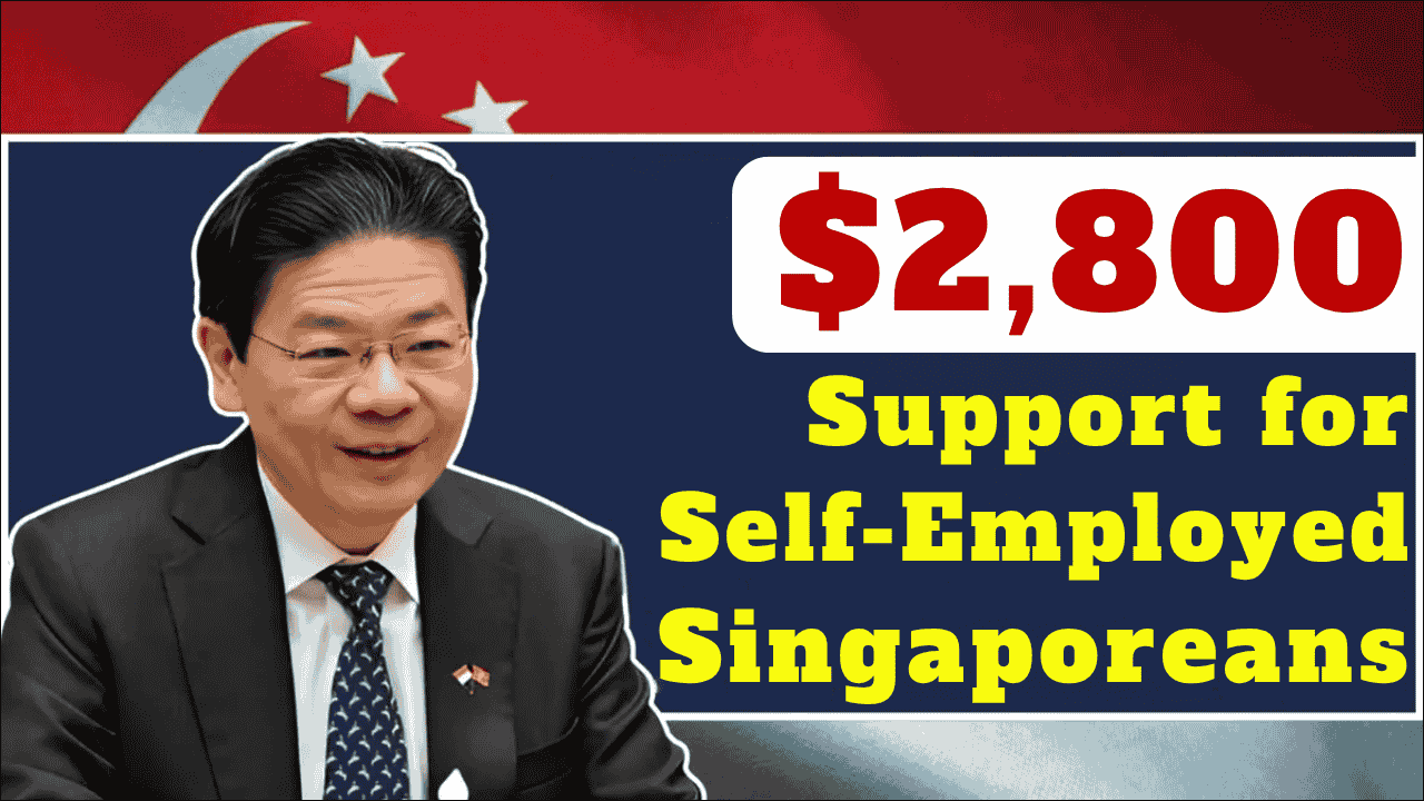 $2,800 Support for Self-Employed Singaporeans